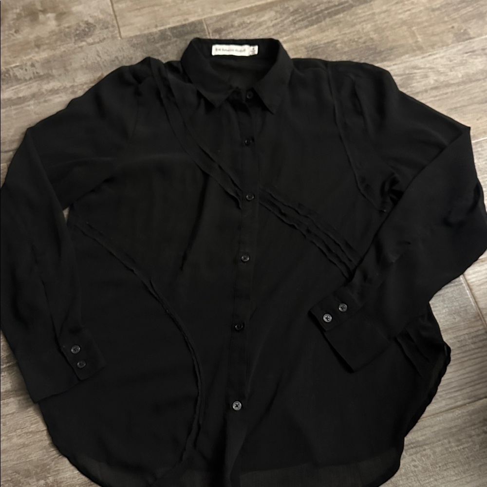 Rebecca Minkoff Sheer Blouse M